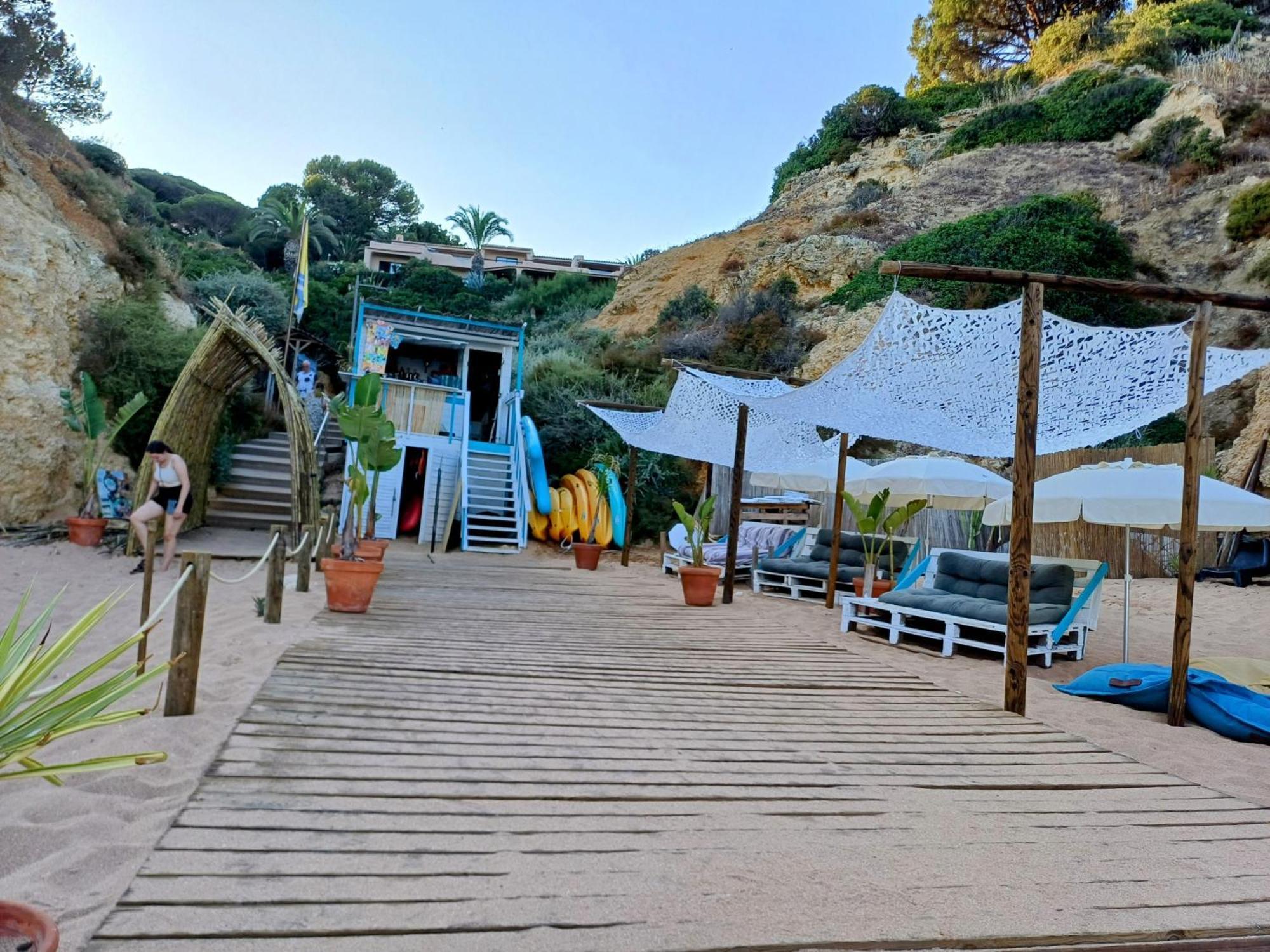 Quarto Casa Na Praia Porches  Exteriér fotografie
